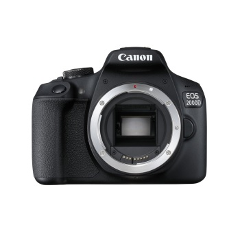 Canon EOS 2000D + EF-S 18-55mm DC III + EF 75-300 DC III