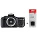 Canon EOS 2000D + EF-S 18-55mm IS II + LP-E10